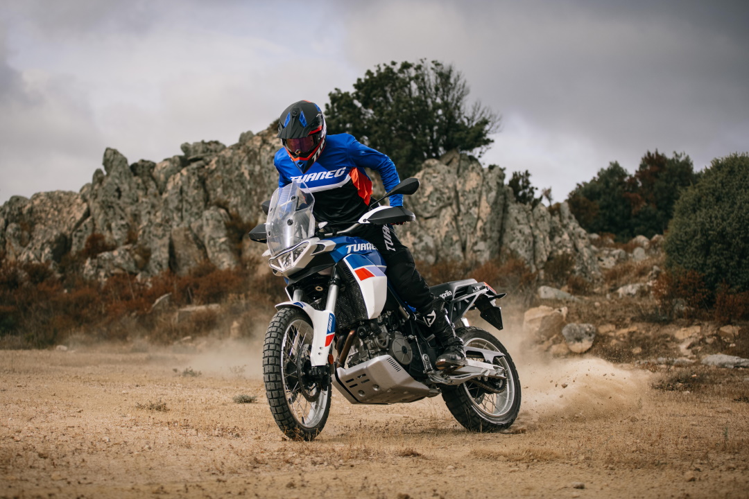 Cross Pro Seiten und Motorprotektoren Ice Polish Aprilia Tuareg 660 2022, Motocross, Enduro, Trail, Trial